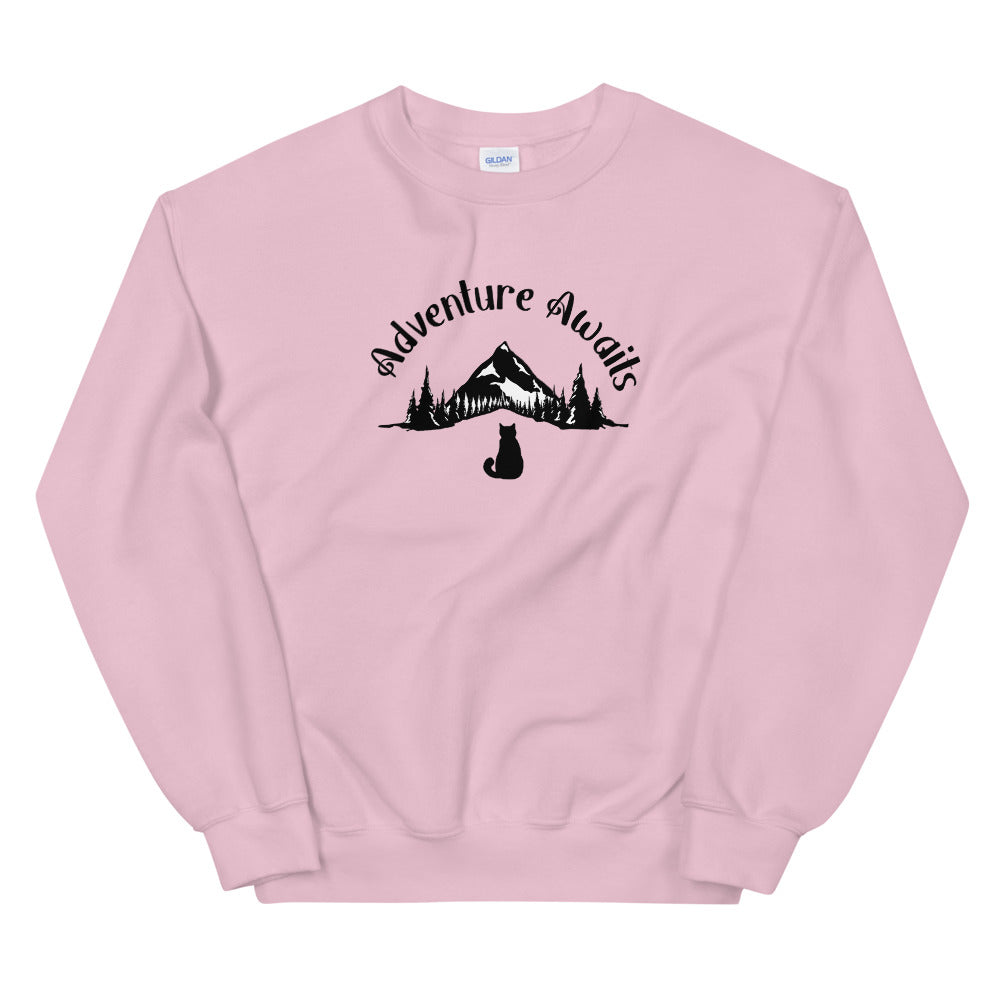 "Adventure Awaits" Sweatshirt - 4 Colors