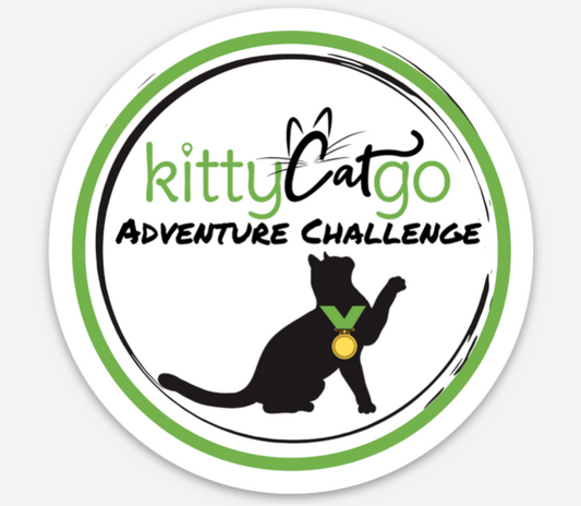 KittyCatGO Adventure Challenge Sticker