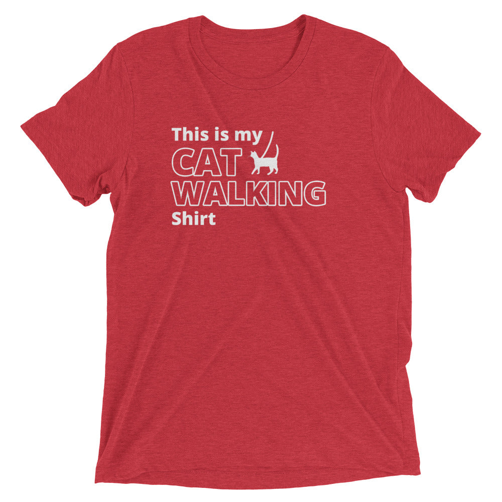 "This is My Cat Walking Shirt" T-Shirt - 14 Colors